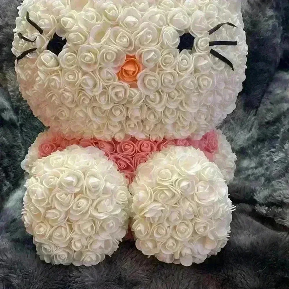 Hello Kitty Big Figure  Statue Flower Vintage Rare - Picture 8 of 16